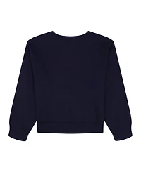 Tommy Hilfiger Girls 7-16 Raw Edge Sweatshirt