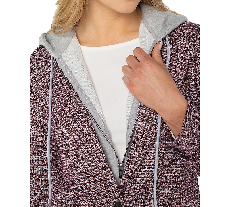 Liverpool Los Angeles Women's Notch Collar Boyfriend Blazer