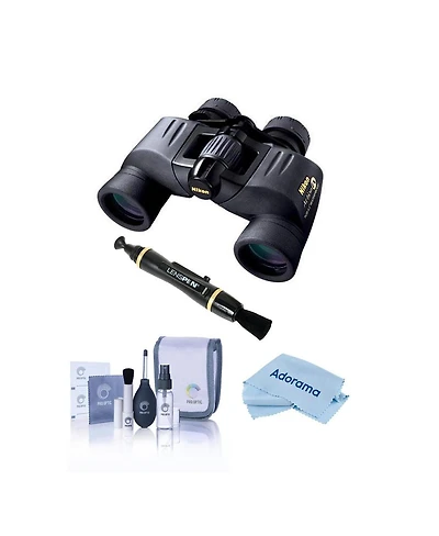Nikon 7x35 Action Extreme Atb Porro Prism Binocular, Black, Bundle with Accessory Kit