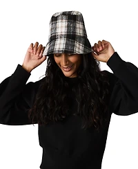 Steve Madden Small Tartan Plaid Bucket Hat