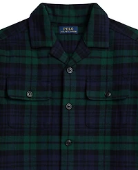 Polo Ralph Lauren Boys 2-7 Plaid Camp Collar Shirt