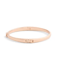Coach Minimal Hinged Bangle Bracelets