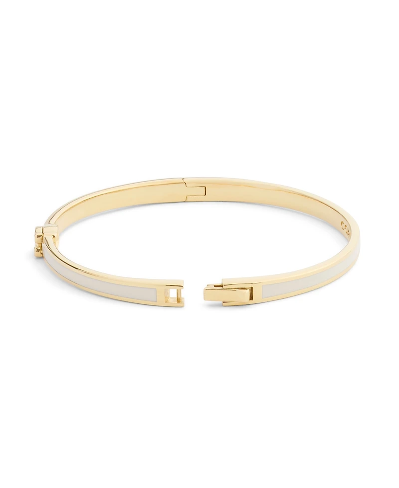 Coach Minimal Hinged Bangle Bracelets