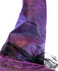 5.5' Lighted and Animated Witch Halloween Figure Decoration