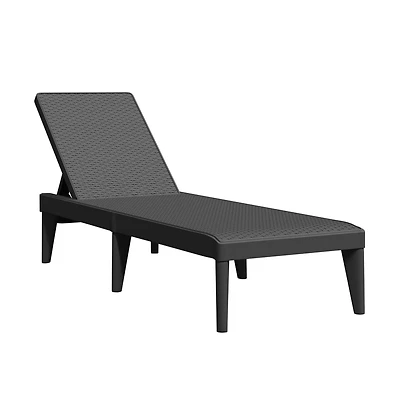 Sun Lounger Anthracite 100% Polypropylene Standard