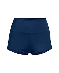 Lands' End Women's Tugless High Waisted Swim Boy Shorts