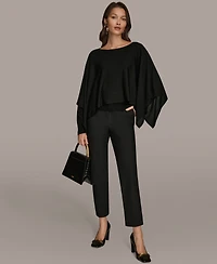Donna Karan New York Women's Long Sleeve Cape Sweater