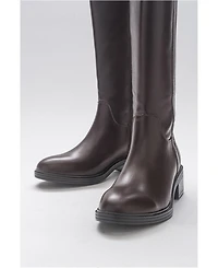 Forever & Always Shoes Acro Leather Boot (Women)