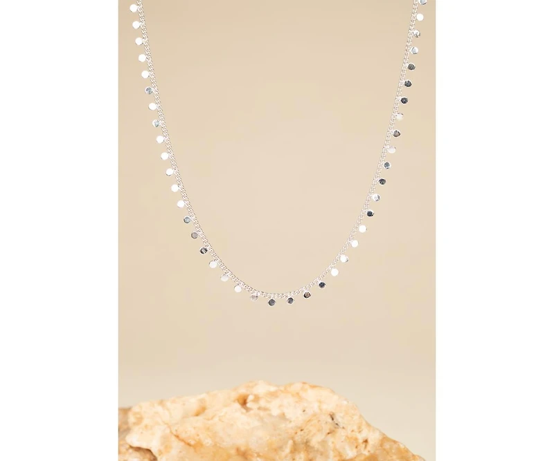 Joyful Radiance Necklace in Silver