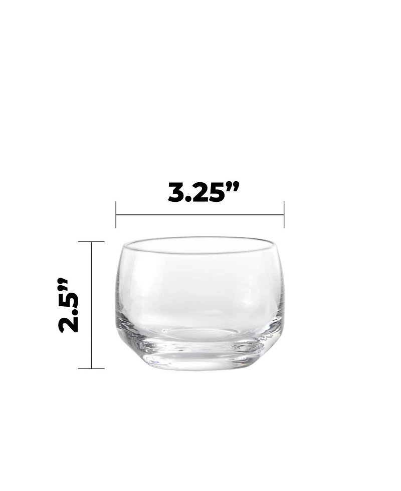 Fortessa Estiva Short Tumbler Glasses, Set of 4