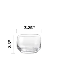 Fortessa Estiva Short Tumbler Glasses, Set of 4