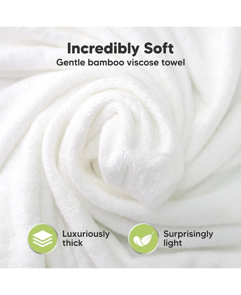 KeaBabies Cuddle Baby Hooded Towel, Bath Towels, Beach Towel for Newborn