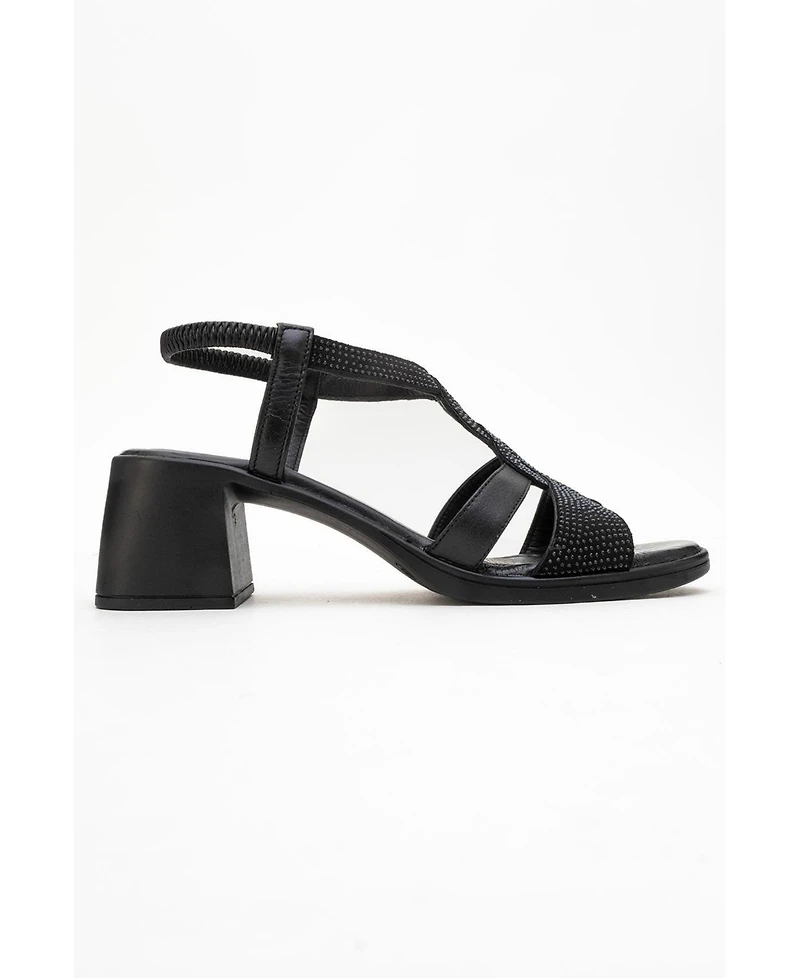 Forever & Always Shoes Dolen Leather Chunky Sandal (Women)