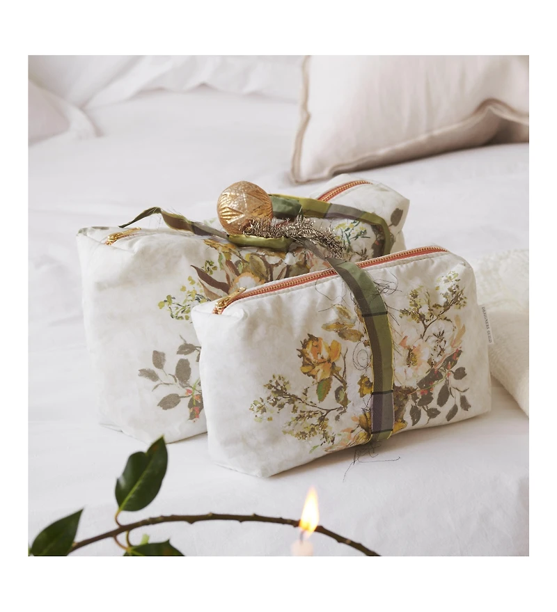 Margaretta Sepia Medium Toiletry Bag