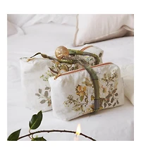 Margaretta Sepia Medium Toiletry Bag