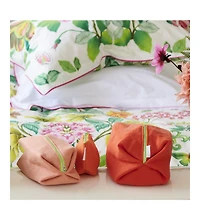 Brera Lino Nasturtium Large Toiletry Bag