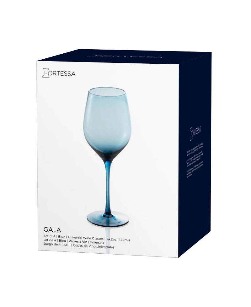 Fortessa Gala Universal Wine Glasses, Set of 4