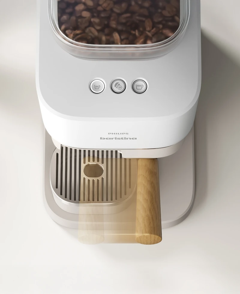 Philips Baristina Automatic Espresso Machine with Ash Wood Portafilter