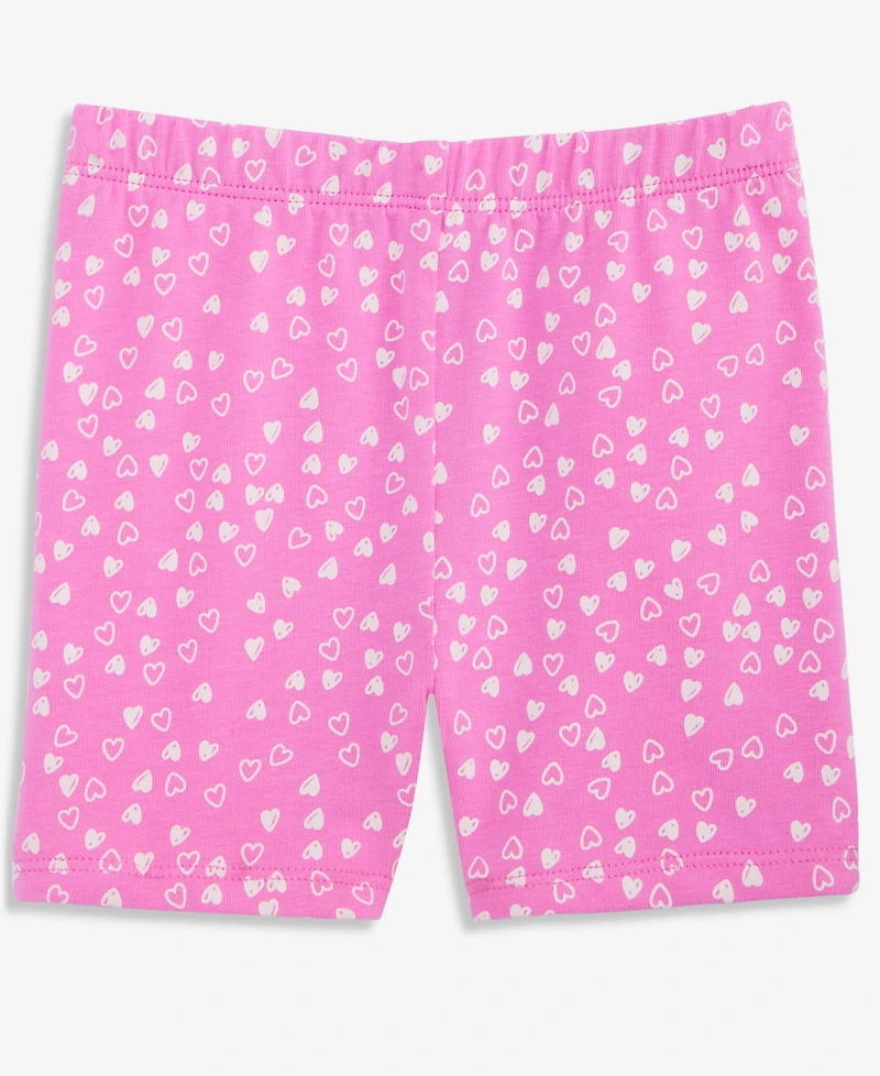 First Impressions Baby Girls Mini Hearts Biker Shorts, Macy's Exclusive