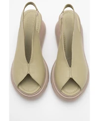 Forever & Always Shoes Sam Leather Platform Sandal (Women)