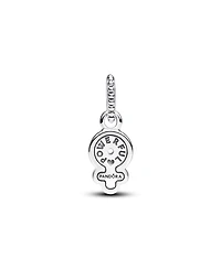 Pandora Sterling Silver Opalescent Dangle Charms