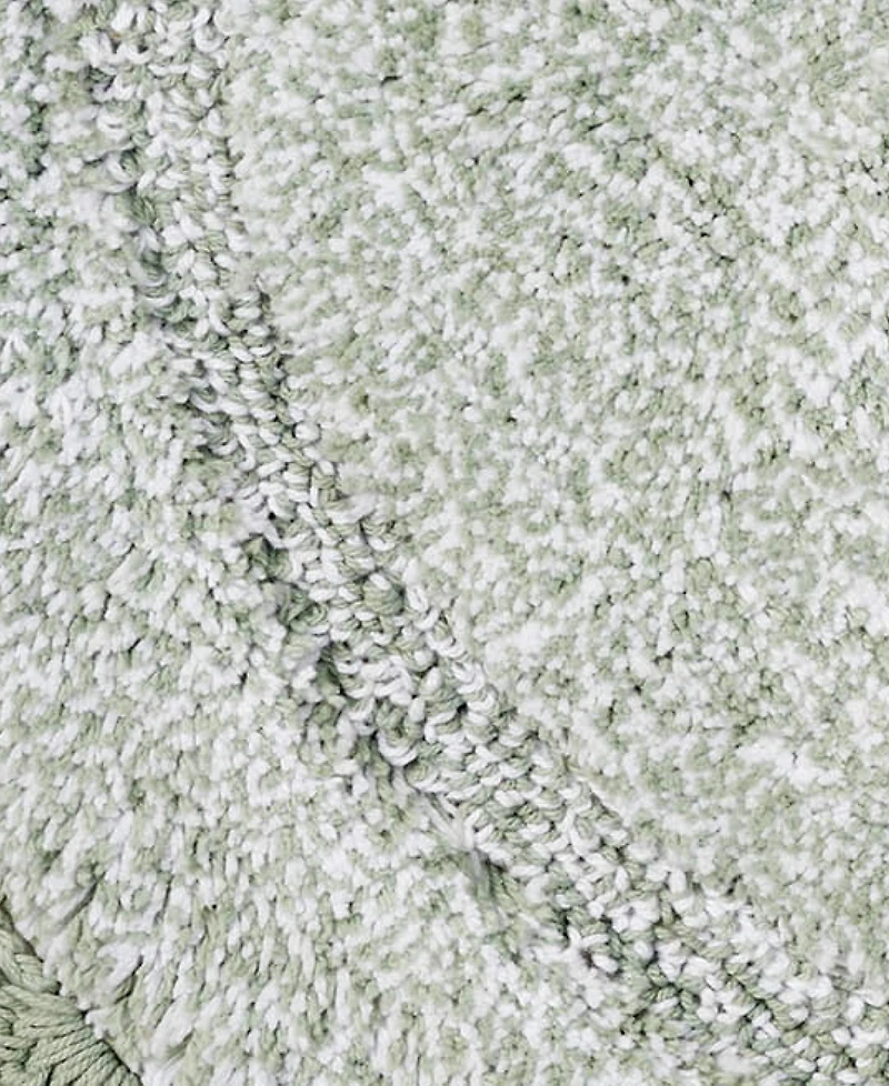 Laura Ashley Crochet Cotton Bath Rug, 24" x 60"