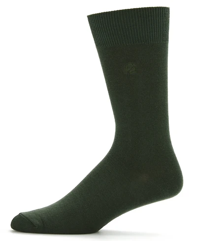 Perry Ellis Men's Socks, Rayon Dress Sock Single Pack