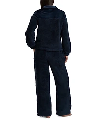 Tommy Hilfiger Women's 2-Piece Long Sleeves Top and High Waist Pants Set