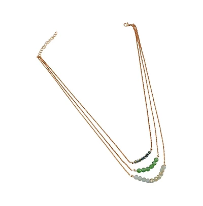 Sohi Women's The Riviera Multi-Layer Necklace