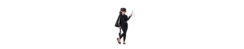 Dress Up America Kids Black Cat Costume Set
