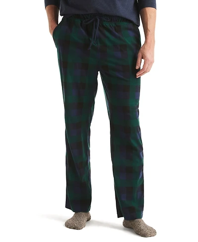 Nautica Men's Fleece Plaid Pajama Pants