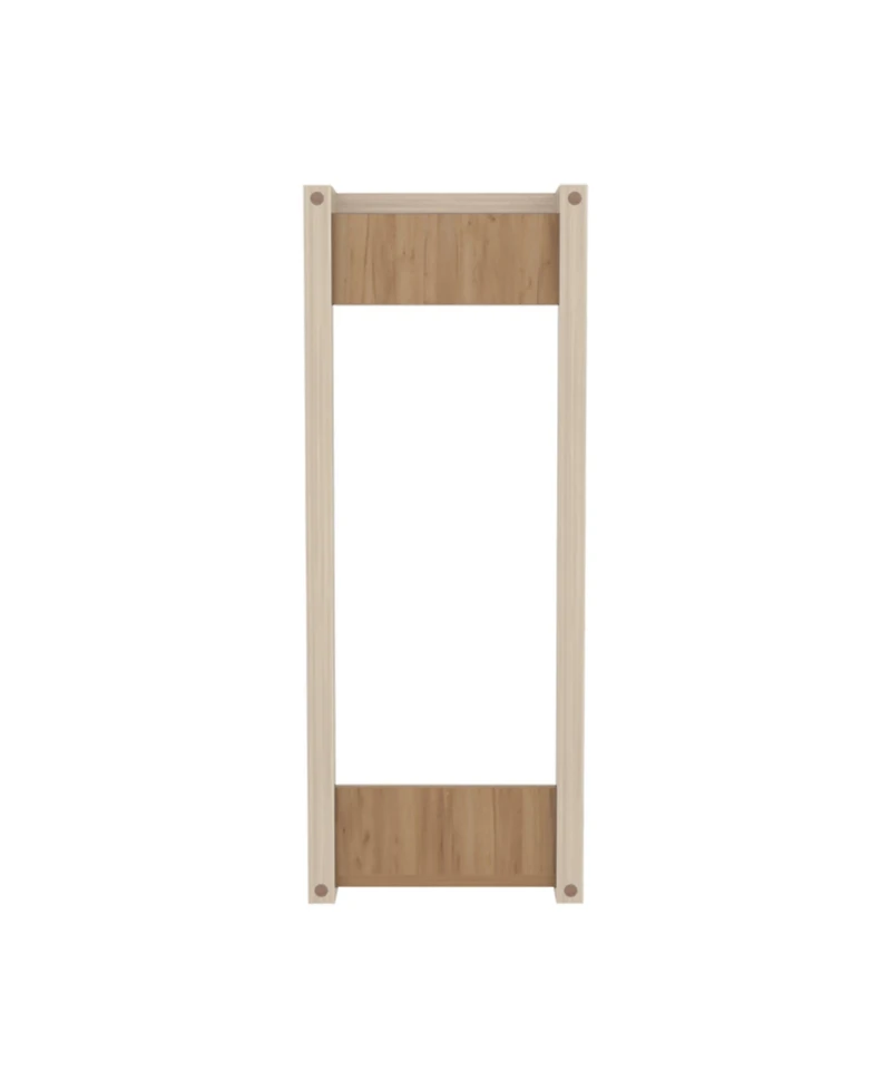 Depot E-Shop Ambia Wall Tower Rack, Natural Oak