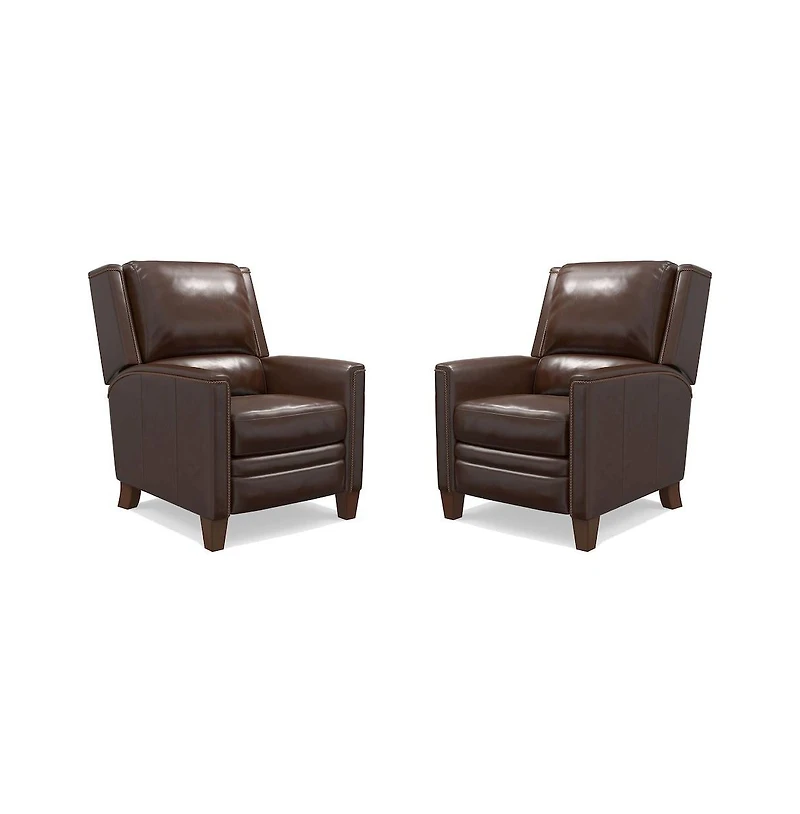 Parker Living Connor - Espresso Manual Recliner Two Pack