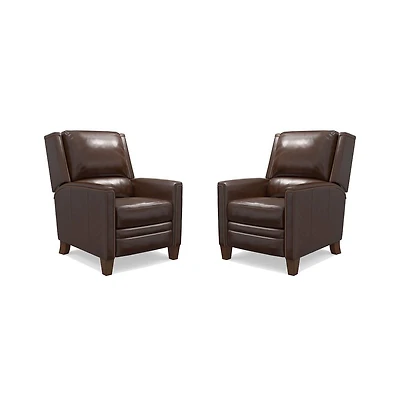 Parker Living Connor - Espresso Manual Recliner Two Pack