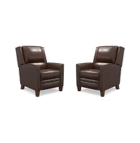 Parker Living Connor - Espresso Manual Recliner Two Pack