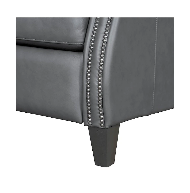 Parker Living Echo Grey Manual Pushback Recliner