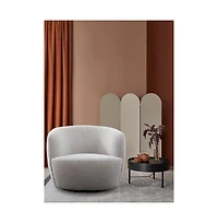 Parker Living Carina - Bloke Cotton Swivel Barrel Chair Two Pack