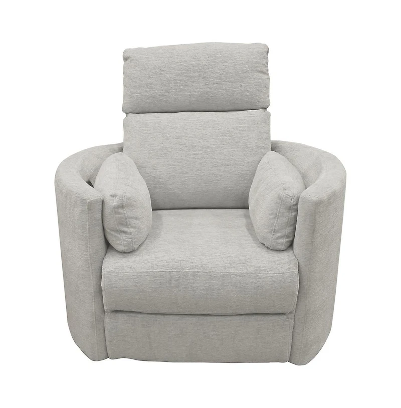 Parker Living Mineral Power Swivel Glider Recliner