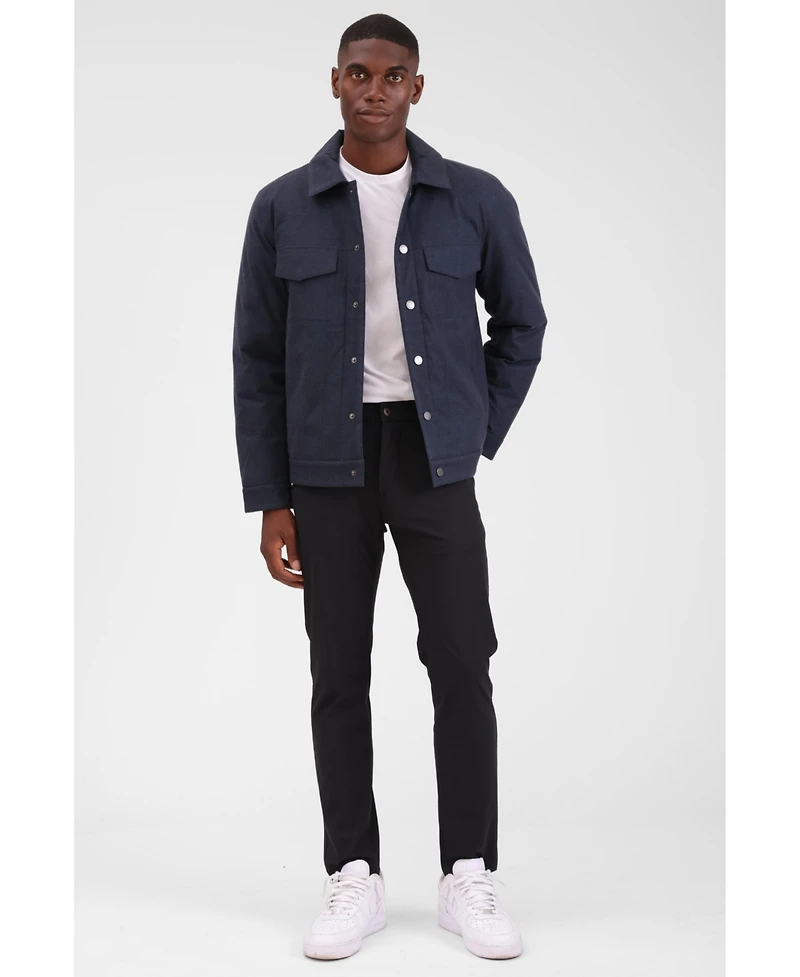 Bagatelle Homme Men's Faux Wool Trucker Jacket