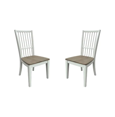 Parker House Furniture Americana Modern Dining Spindle Back Dining Chair Two Pack