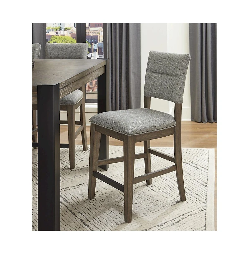 Parker House Furniture Parker House Cedar Fork - Dining Upholstered Counter Stool (2/Ctn Sold in pairs)