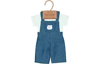 Miniland Careers Collection - Farmer Doll Outfit with Overalls & Hat for 15" Baby Dolls