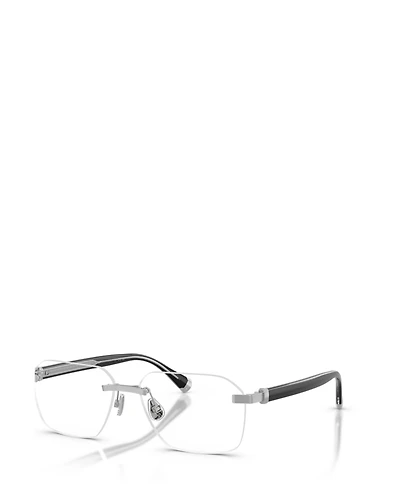 Brunello Cucinelli Men's Square Tyler Eyeglasses, BC1011T
