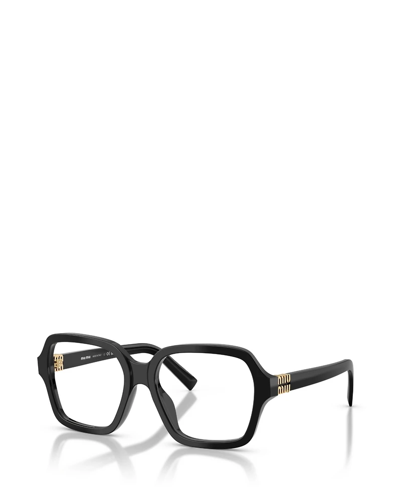 Miu Miu Women's Square Eyeglasses, Mu 03YV
