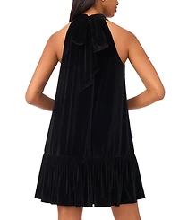 CeCe Women's Sleeveless Halter Neck Dress