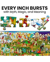 Quokka 1000 Piece Puzzle for Adults Ancient Myths and Legends with Secret Tasks & Audio Story