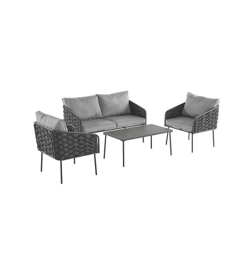 Chic Crate-Modern Outdoor Patio Furniture Set