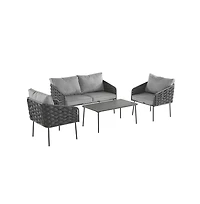 Chic Crate-Modern Outdoor Patio Furniture Set