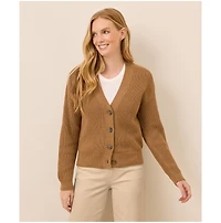 Pact Luxe Knit Cropped Cardigan