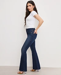 Good American Women's Dolly Joleans Flare Jeans
